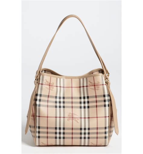 burberry haymarket bag small|burberry check e canvas bag.